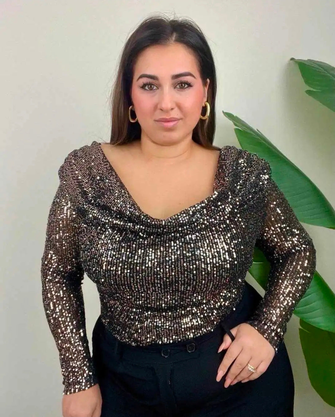 Body Paillettes Curvy