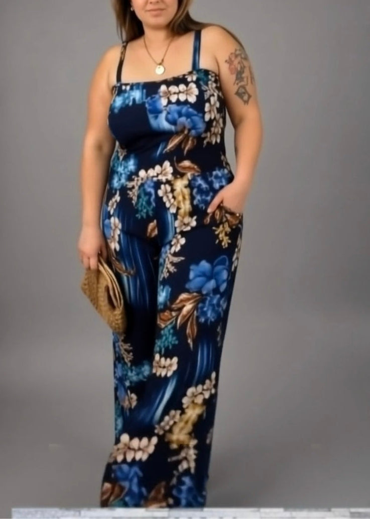 Tuta FLOWERS Curvy