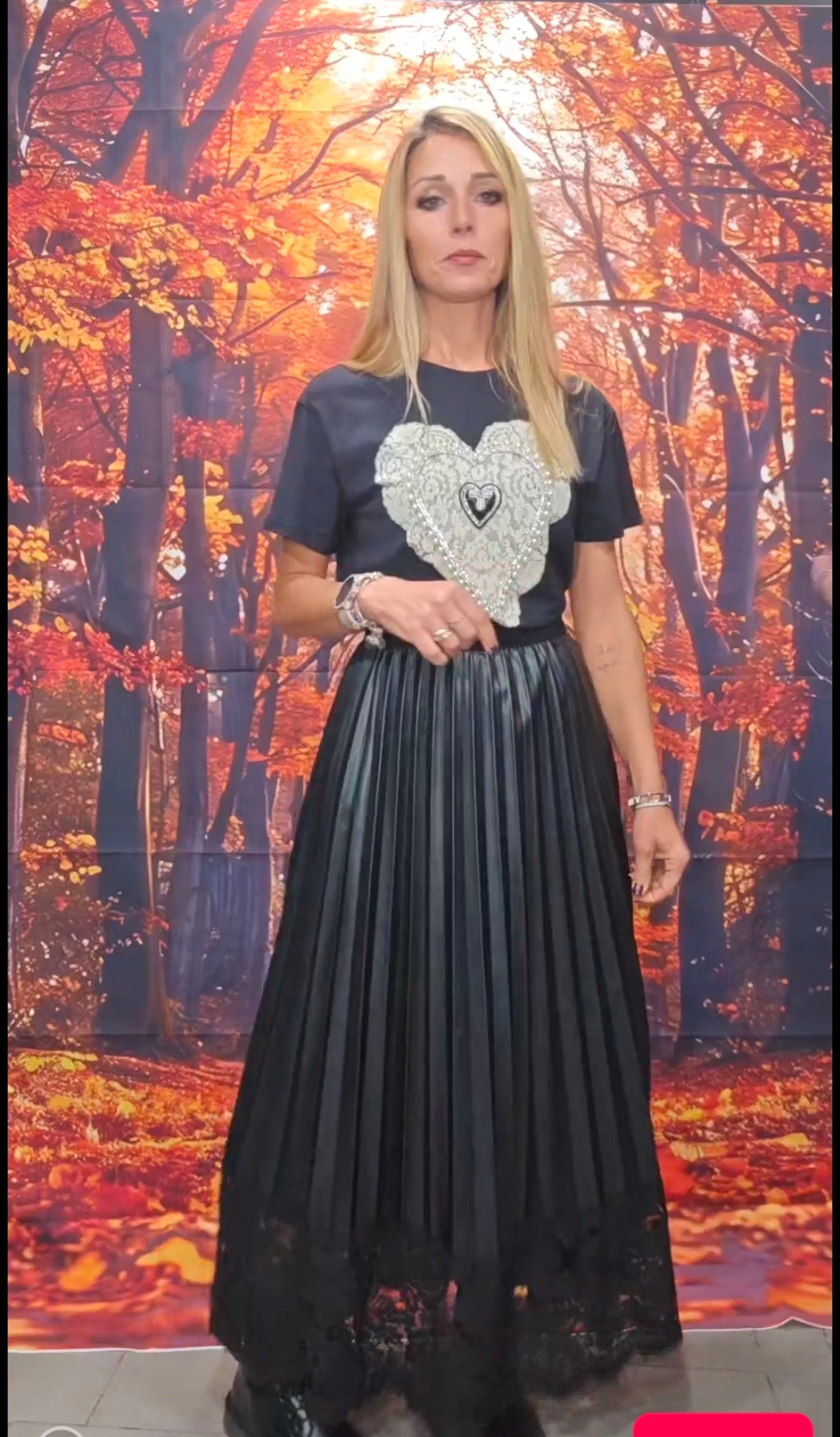 GONNA Ecopelle Plissè