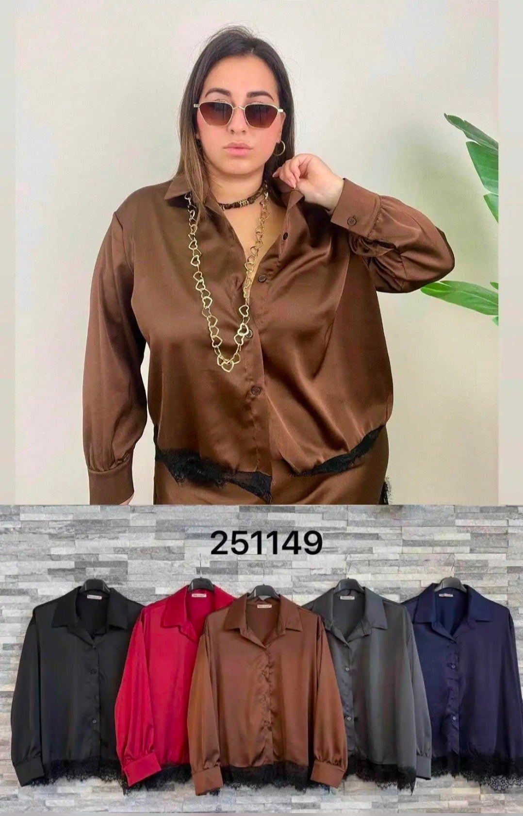 Camicia Curvy MILENA